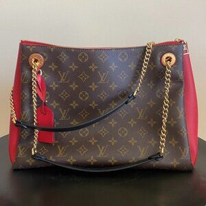 Louis Vuitton Monogram Surene MM Cherry Bag
